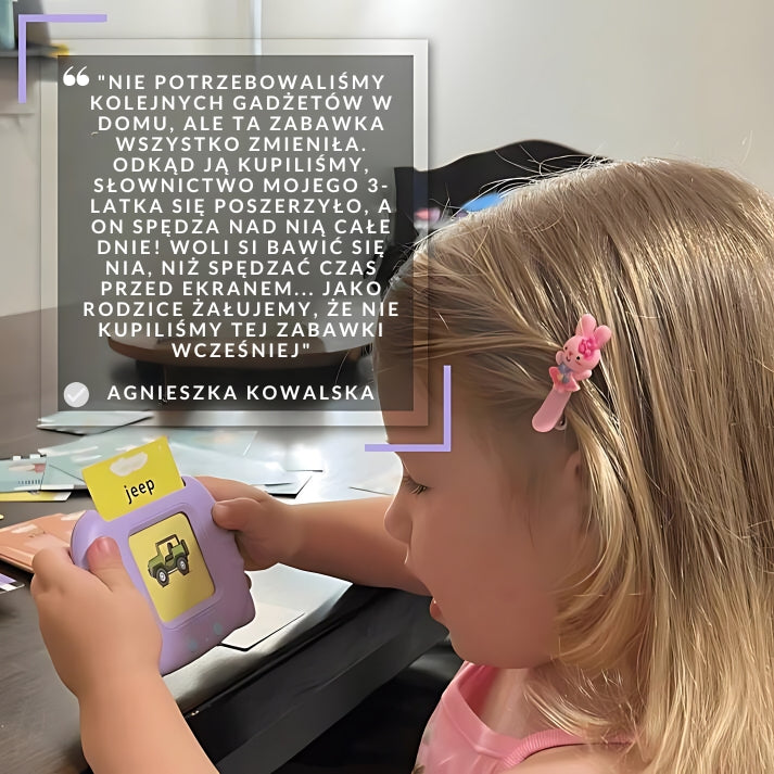 KinderSpeech™ - Karty ze słowami wspierające rozwój mowy