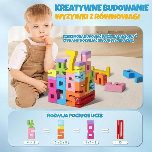 KinderSpeech – Zestaw Montessori do Nauki Liczenia