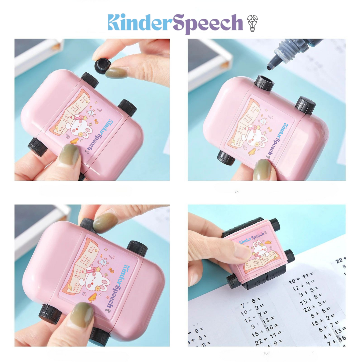 KinderMath™ - pieczęć umiejętności liczenia
