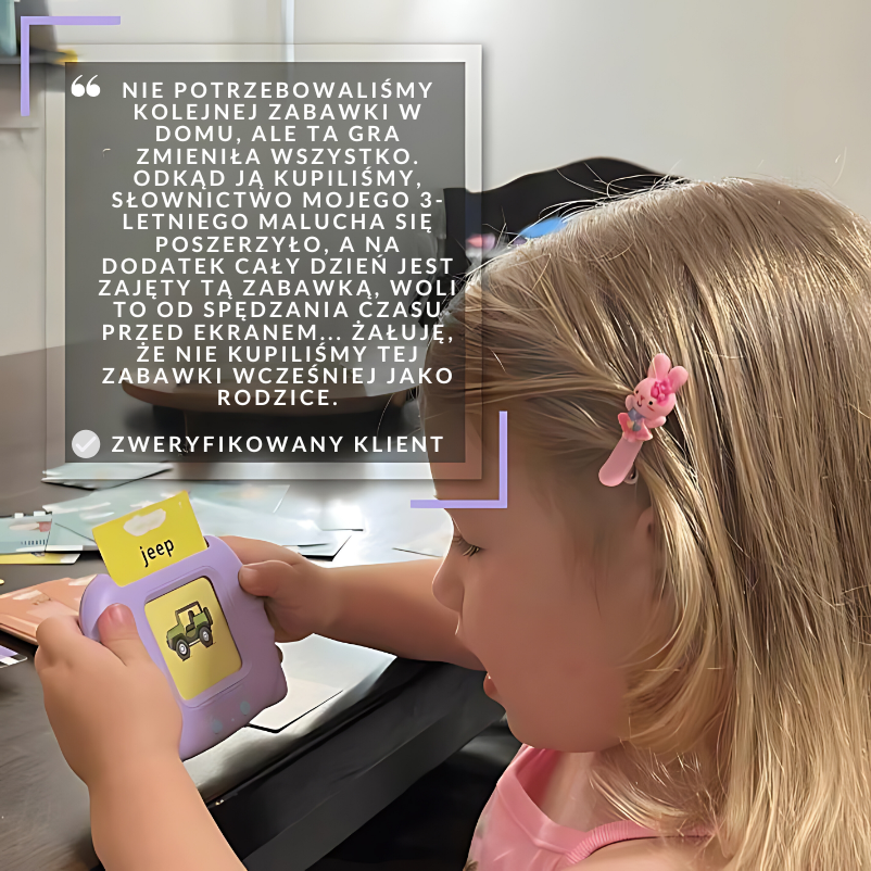 KinderSpeech™ - Karty wyrazowe wspierające rozwój mowy w języku angielskim