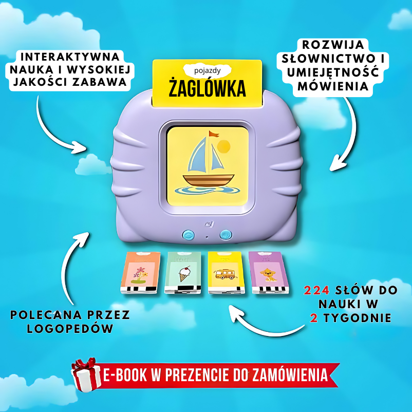 KinderSpeech™ - Karty wyrazowe wspierające rozwój mowy w języku angielskim